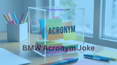 BMW Acronym Joke