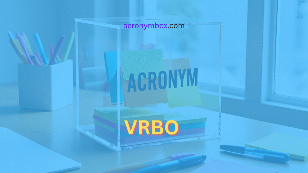 VRBO Acronym