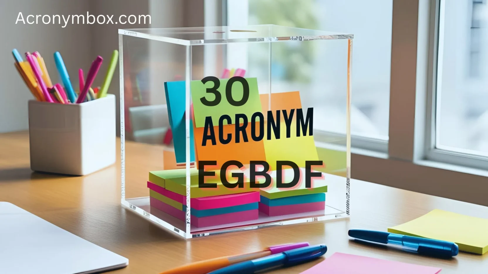 EGBDF Acronym