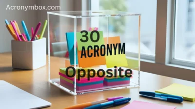 Opposite of Acronym