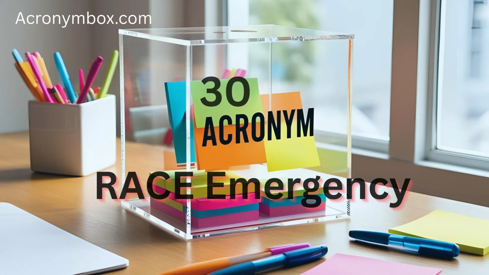 RACE Emergency Acronym