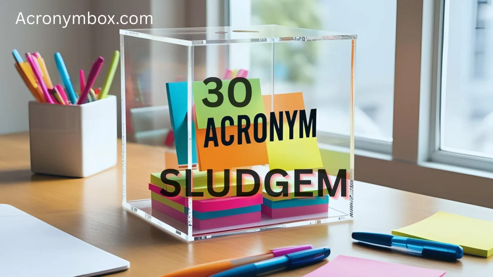 SLUDGEM Acronym