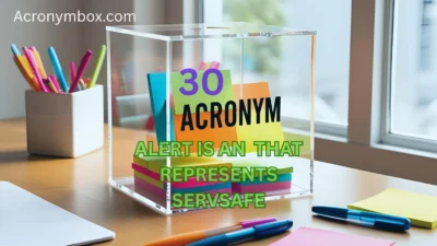ALERT Is an Acronym That Represents ServSafe