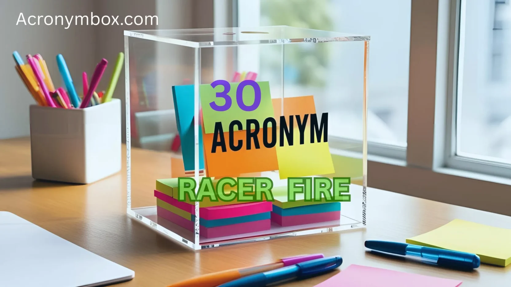RACER Acronym FIRE