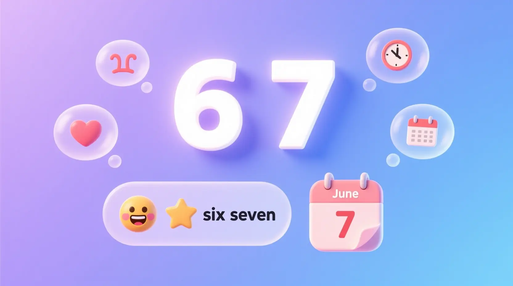 What Does 6 7 Mean in text