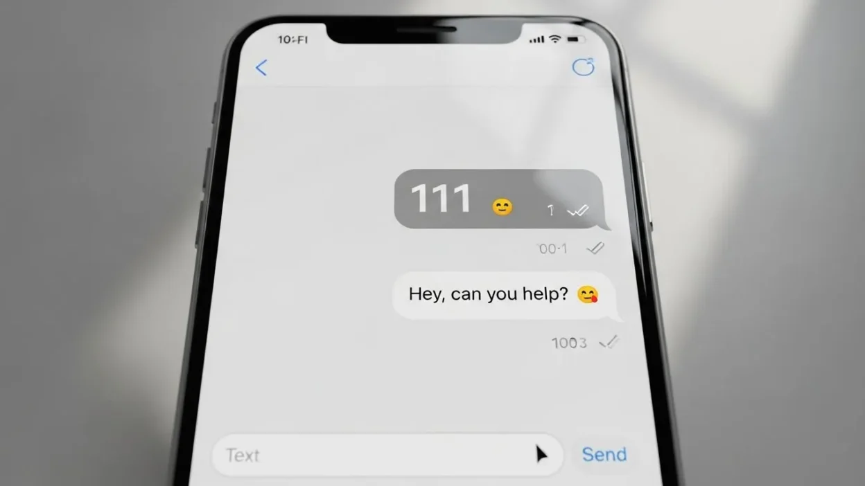 What Does 111 Mean in Text