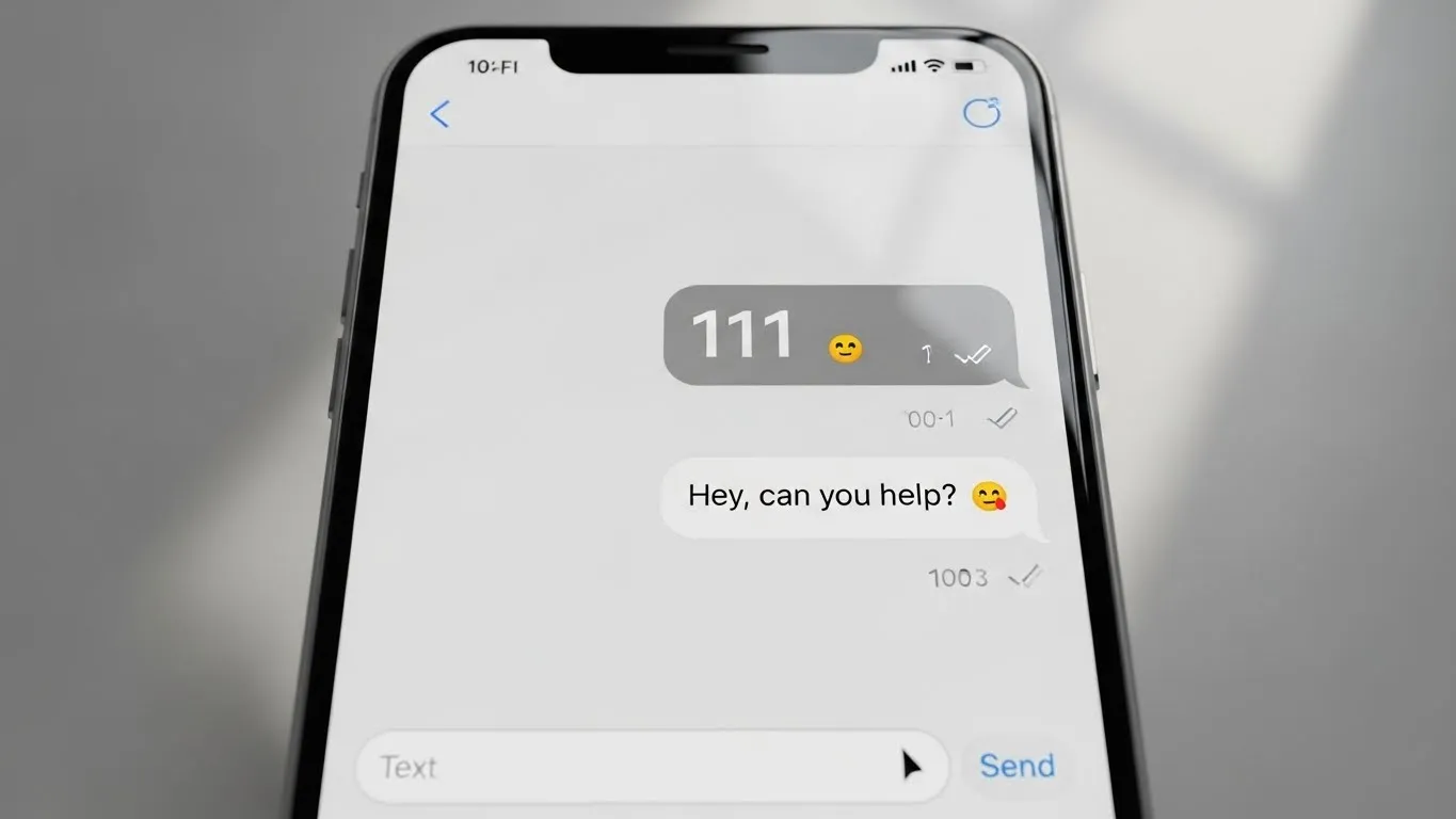 What Does 111 Mean in Text